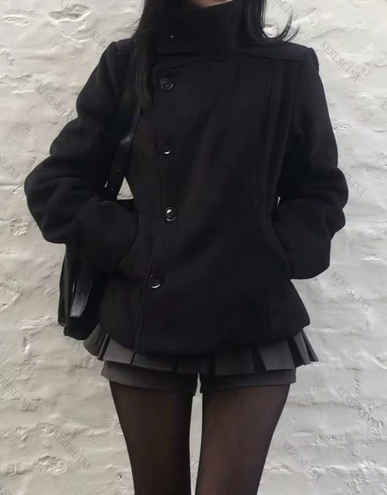 Y2K Slim Fit Coat