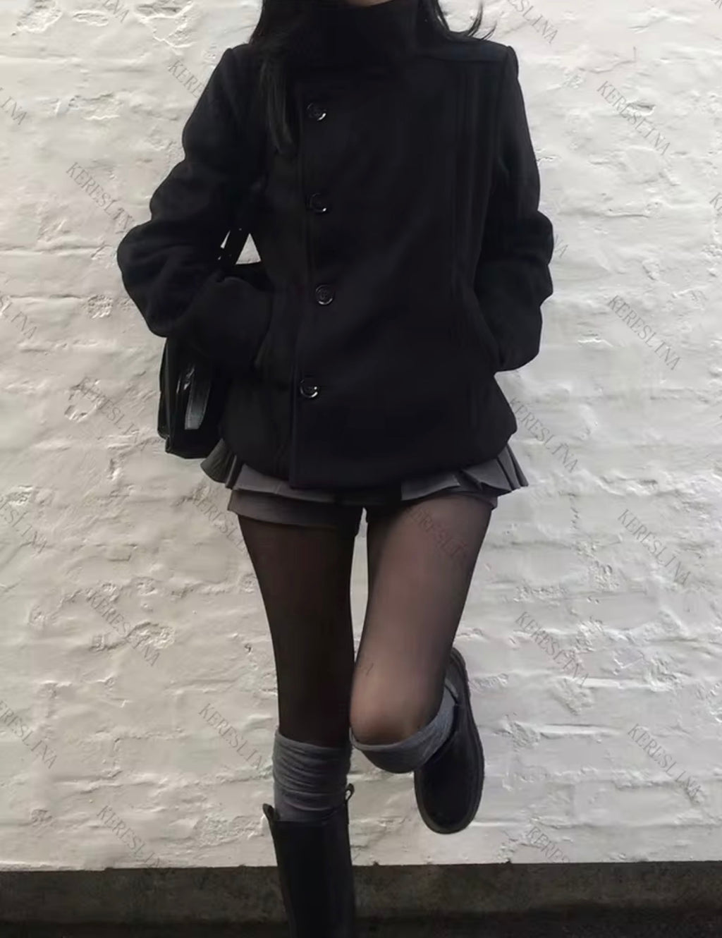 Y2K Slim Fit Coat