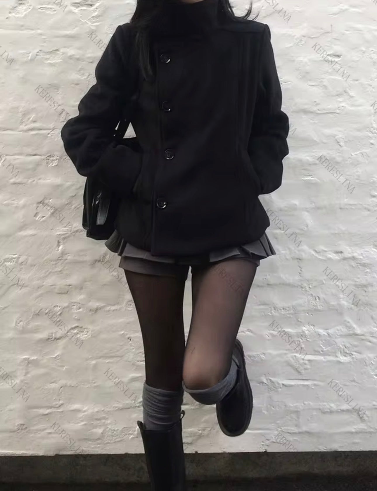 Y2K Slim Fit Coat