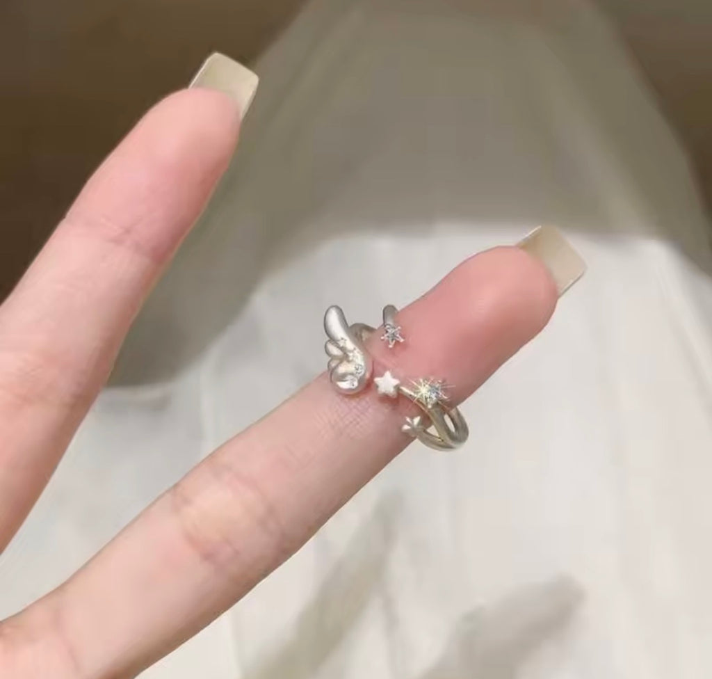 shiny ring star&wing
