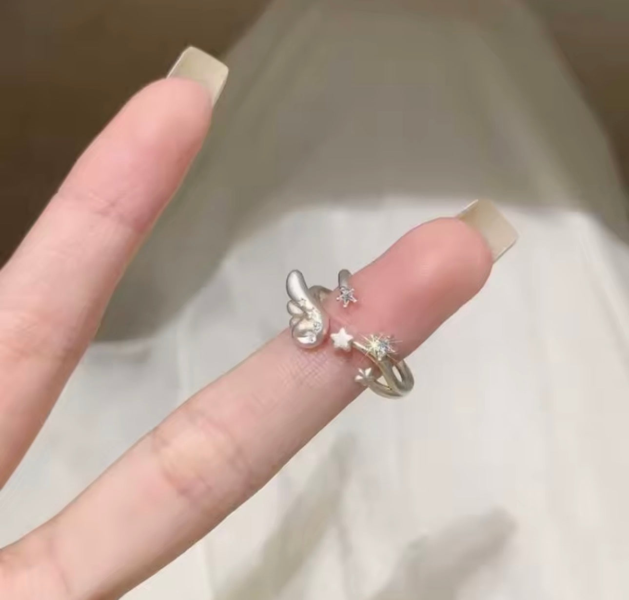shiny ring star&wing