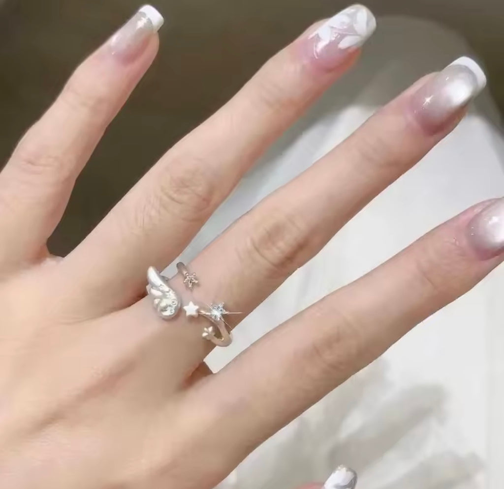shiny ring star&wing