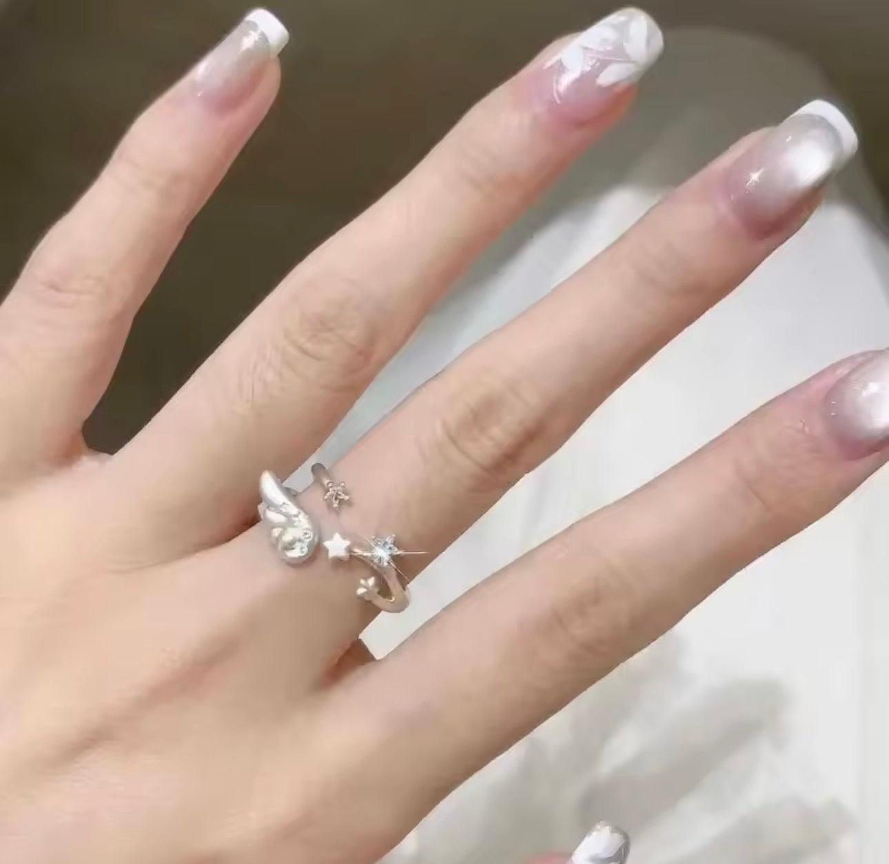 shiny ring star&wing