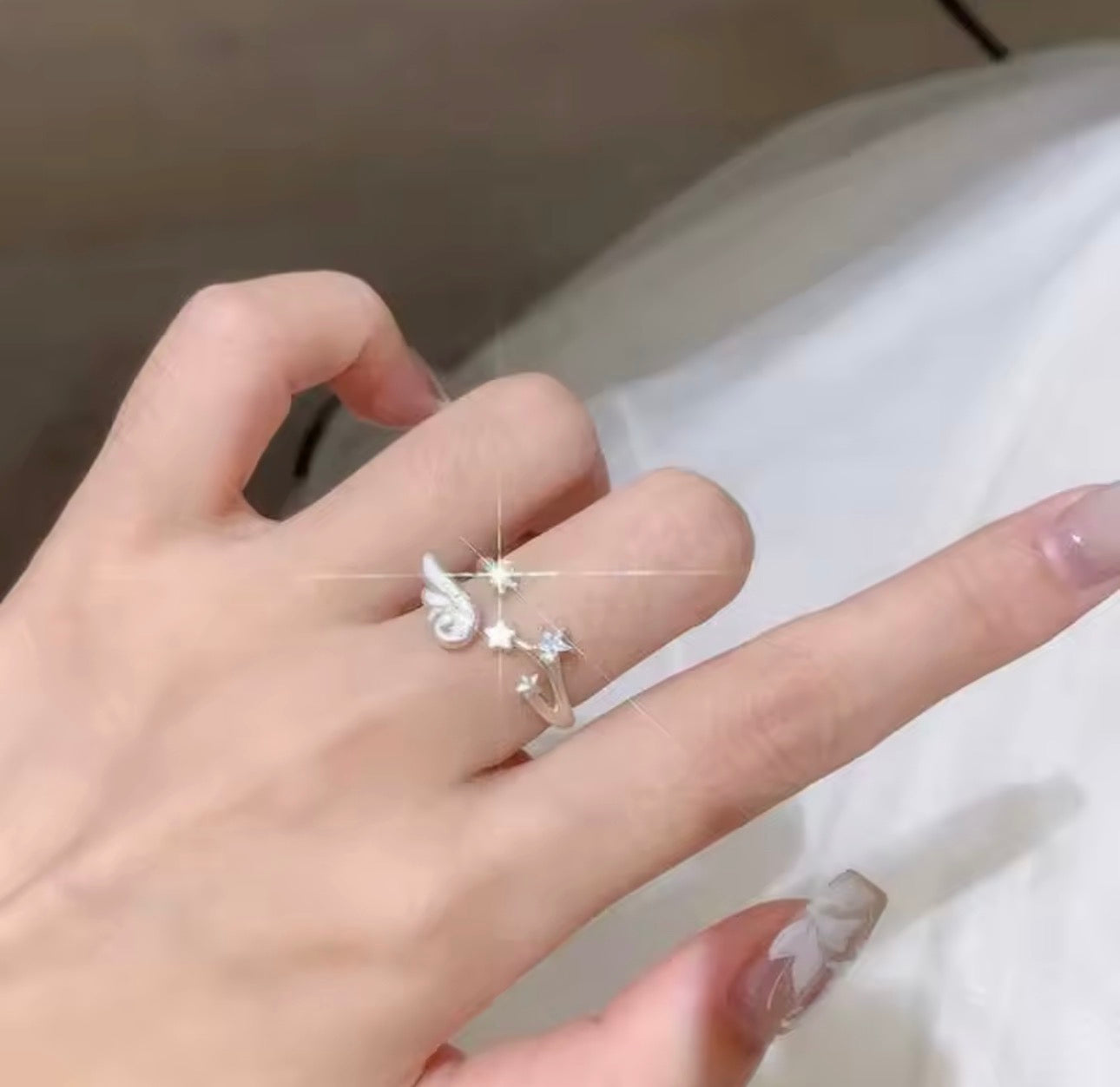 shiny ring star&wing